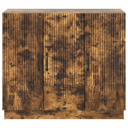 Servírovací Skříň Kouřový Dub 89 X 34,5 X 77 Cm