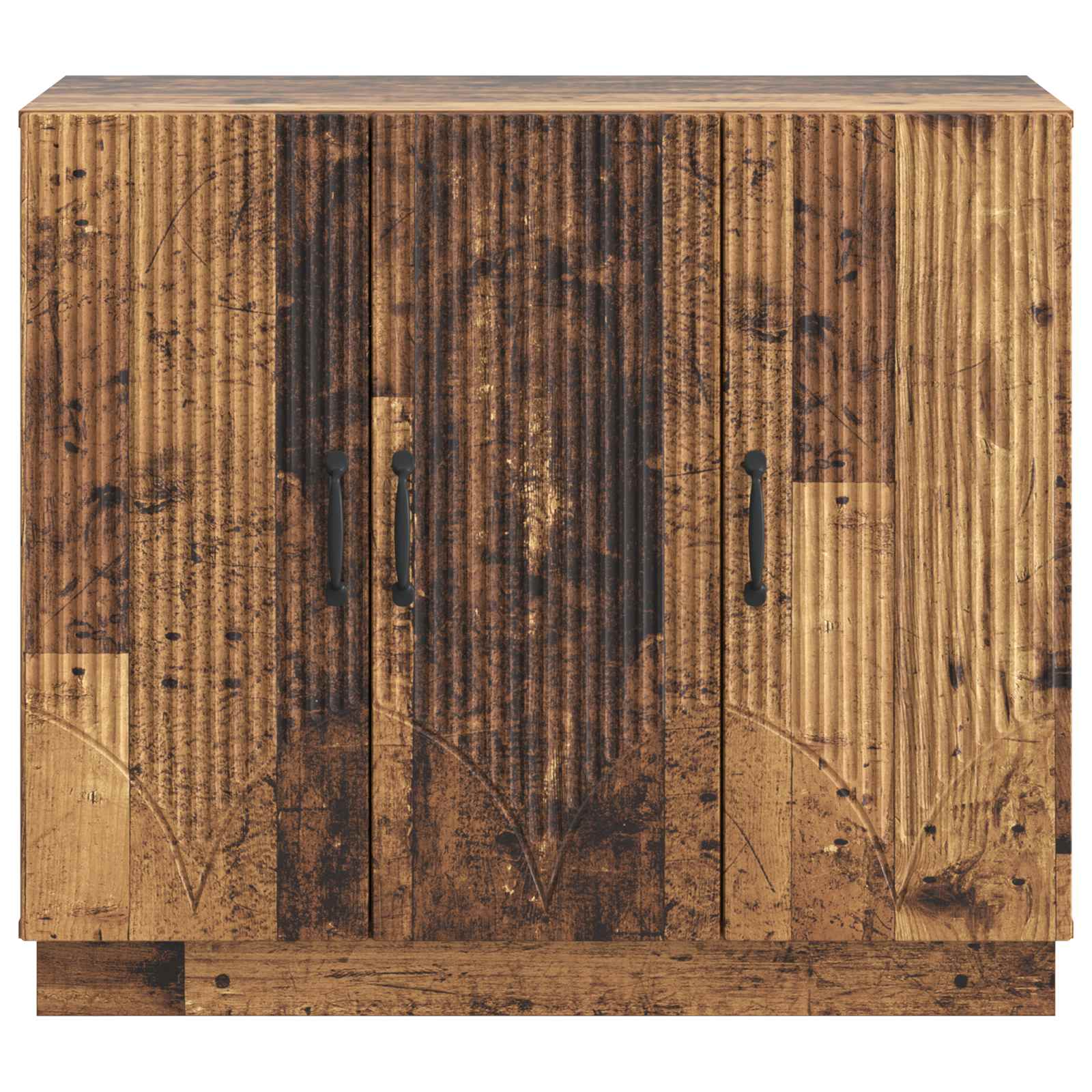 Servírovací Skříň Staré Dřevo 89 X 34,5 X 77 Cm
