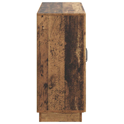 Servírovací Skříň Staré Dřevo 89 X 34,5 X 77 Cm