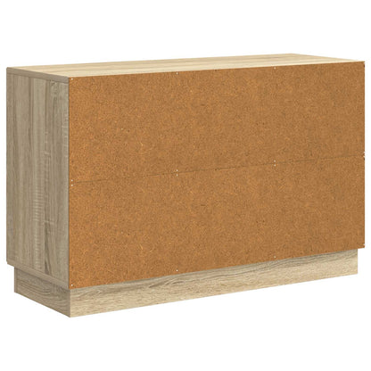 Servírovací Skříň Dub Sonoma 89 X 34,5 X 57 Cm Kompozitní Dřevo