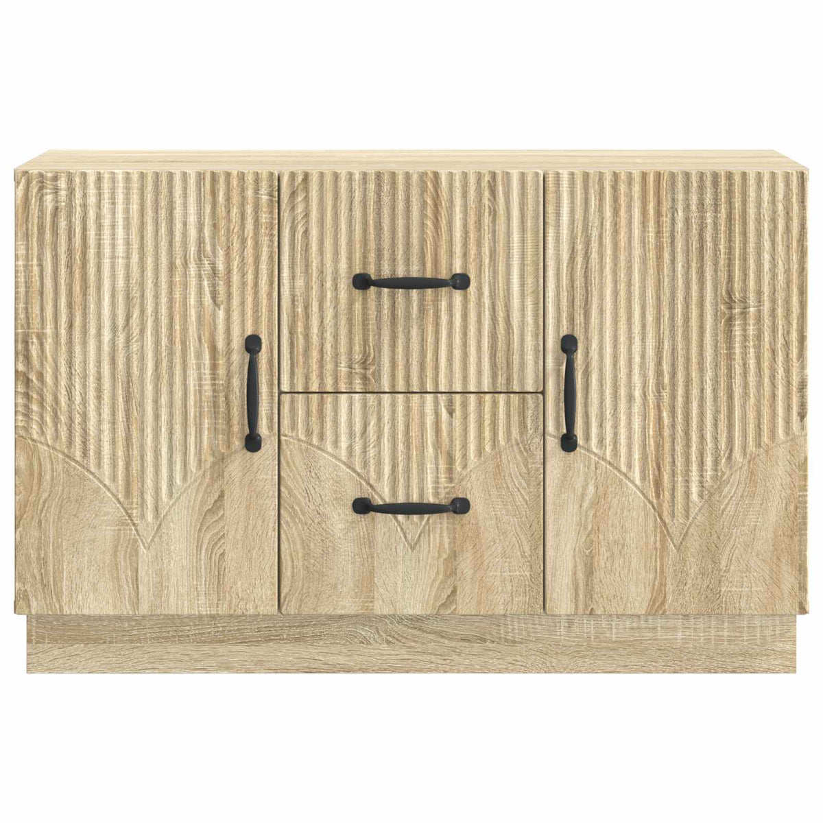 Servírovací Skříň Dub Sonoma 89 X 34,5 X 57 Cm Kompozitní Dřevo