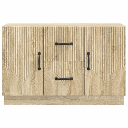 Servírovací Skříň Dub Sonoma 89 X 34,5 X 57 Cm Kompozitní Dřevo