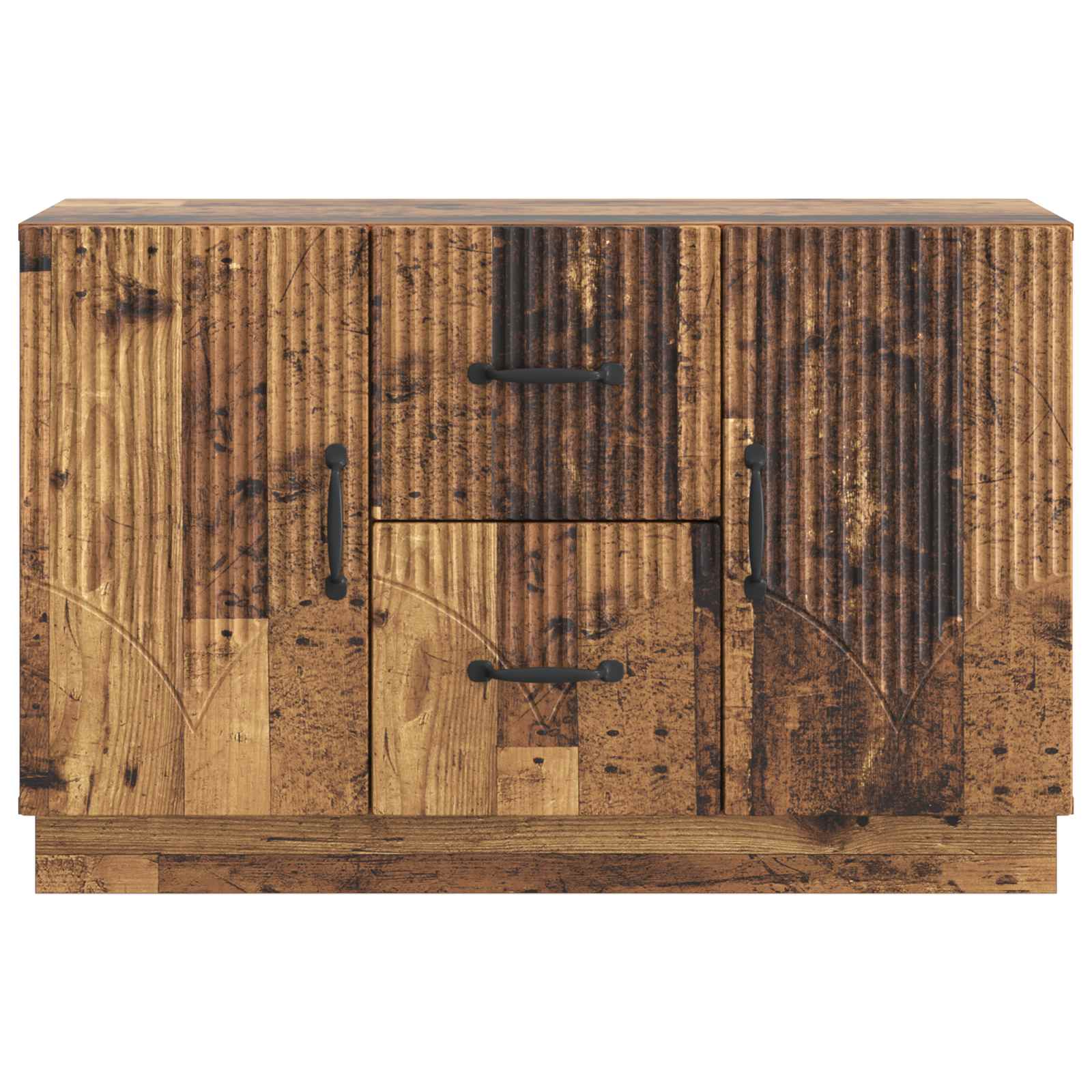 Servírovací Skříň Se Zásuvkou Staré Dřevo 89 X 34,5 X 57 Cm