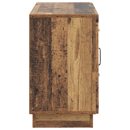 Servírovací Skříň Se Zásuvkou Staré Dřevo 89 X 34,5 X 57 Cm
