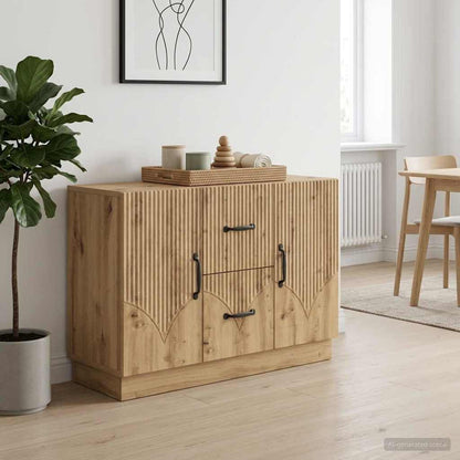 Servírovací Skříň Dub Artisan 89 X 34,5 X 57 Cm