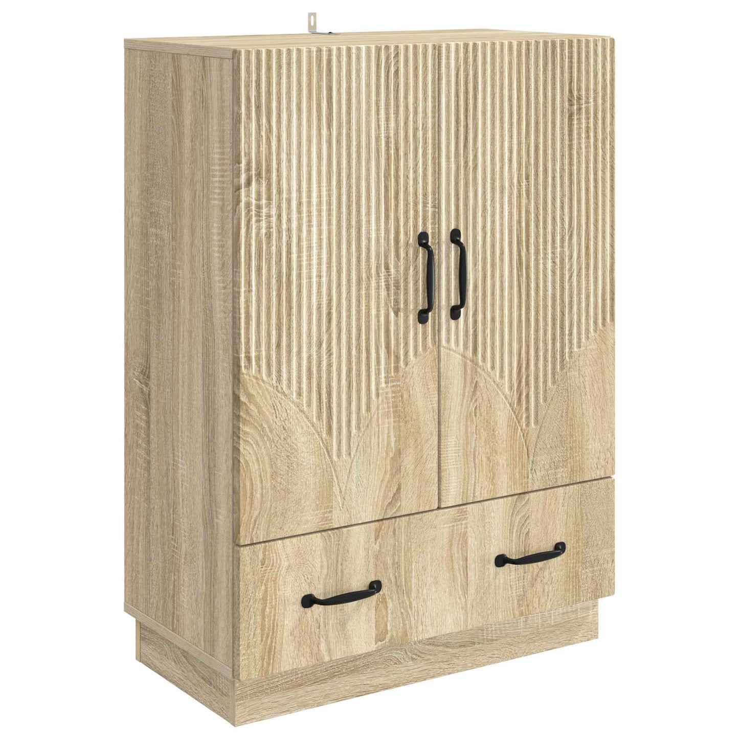 Servírovací Skříň Dub Sonoma 66 X 34,5 X 92 Cm Kompozitní Dřevo