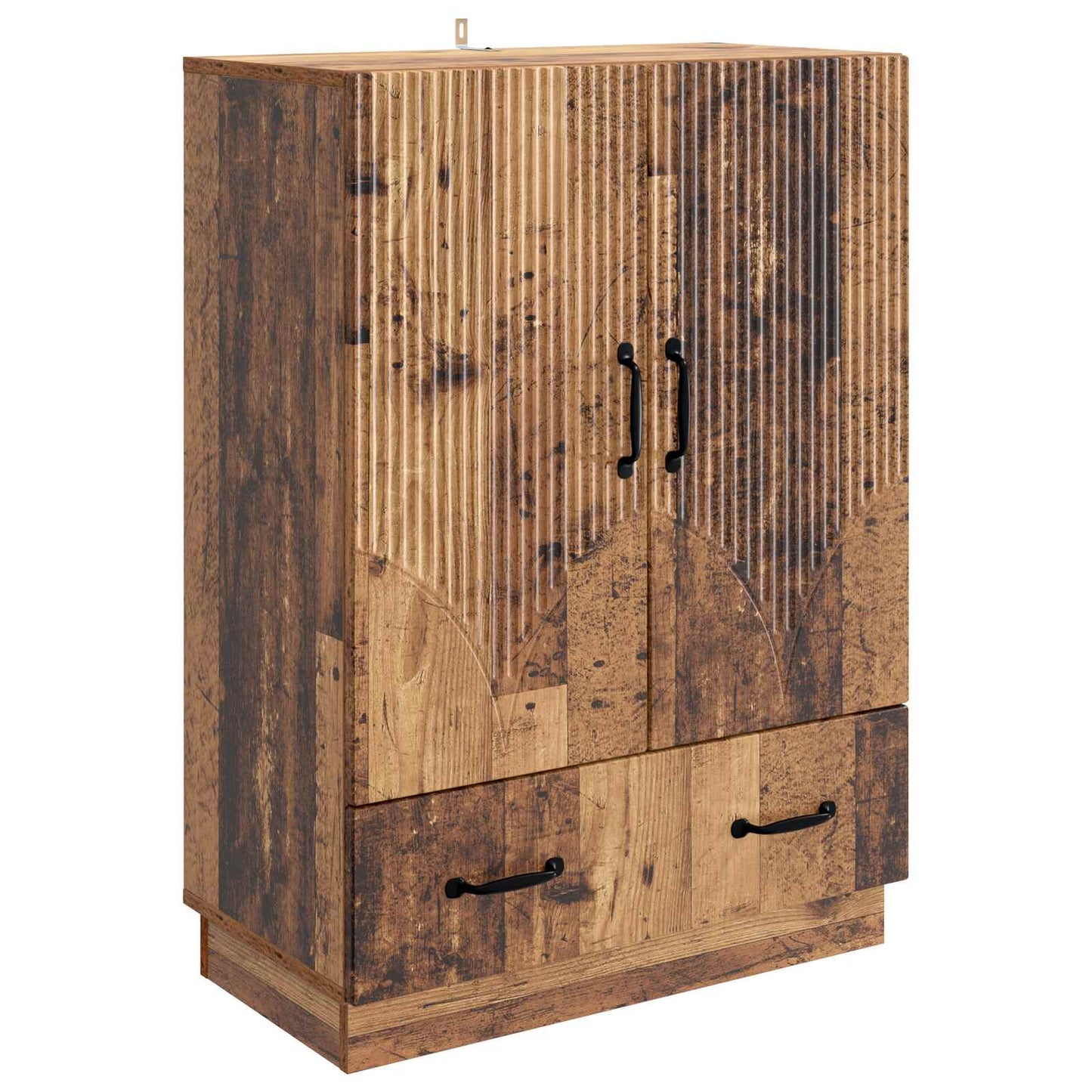 Servírovací Skříň Se Zásuvkou Staré Dřevo 66 X 34,5 X 92 Cm