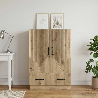 Servírovací Skříň Dub Artisan 66 X 34,5 X 92 Cm