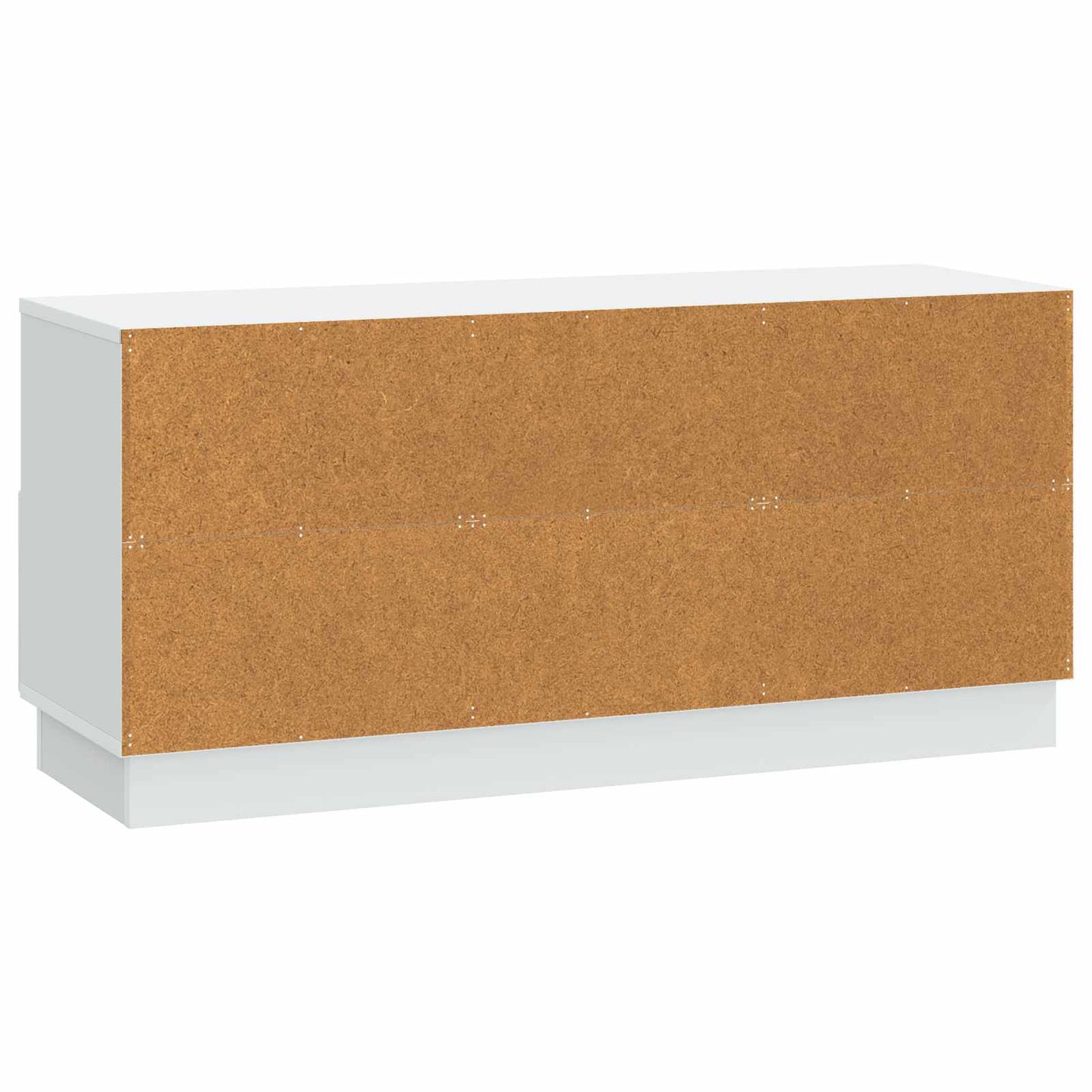 Televizní Skříň Bílá 102 X 34,5 X 47 Cm Kompozitní Dřevo