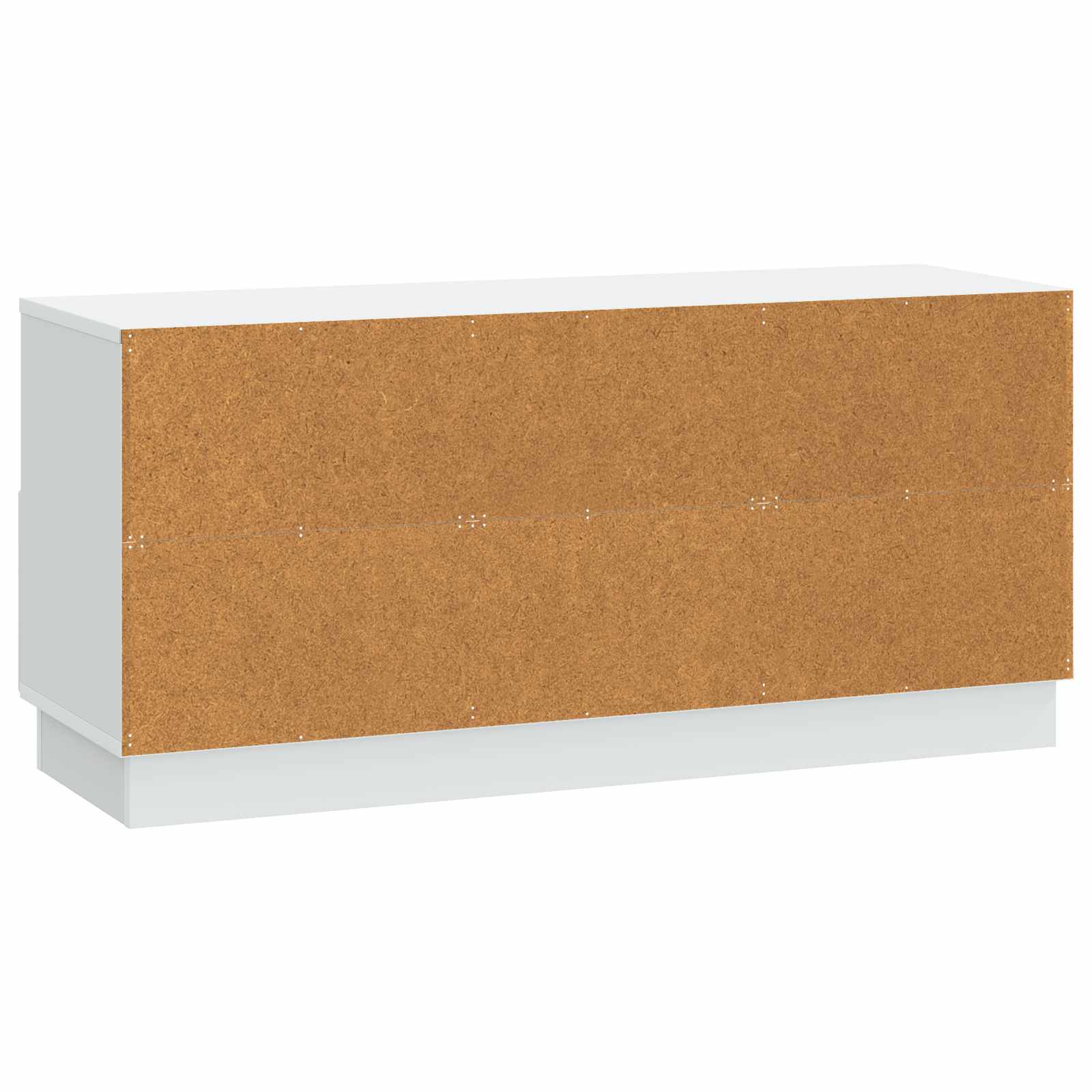 Televizní Skříň Bílá 102 X 34,5 X 47 Cm Kompozitní Dřevo