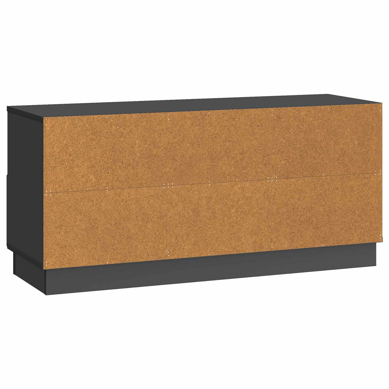 Televizní Skříň Černá 102 X 34,5 X 47 Cm Kompozitní Dřevo