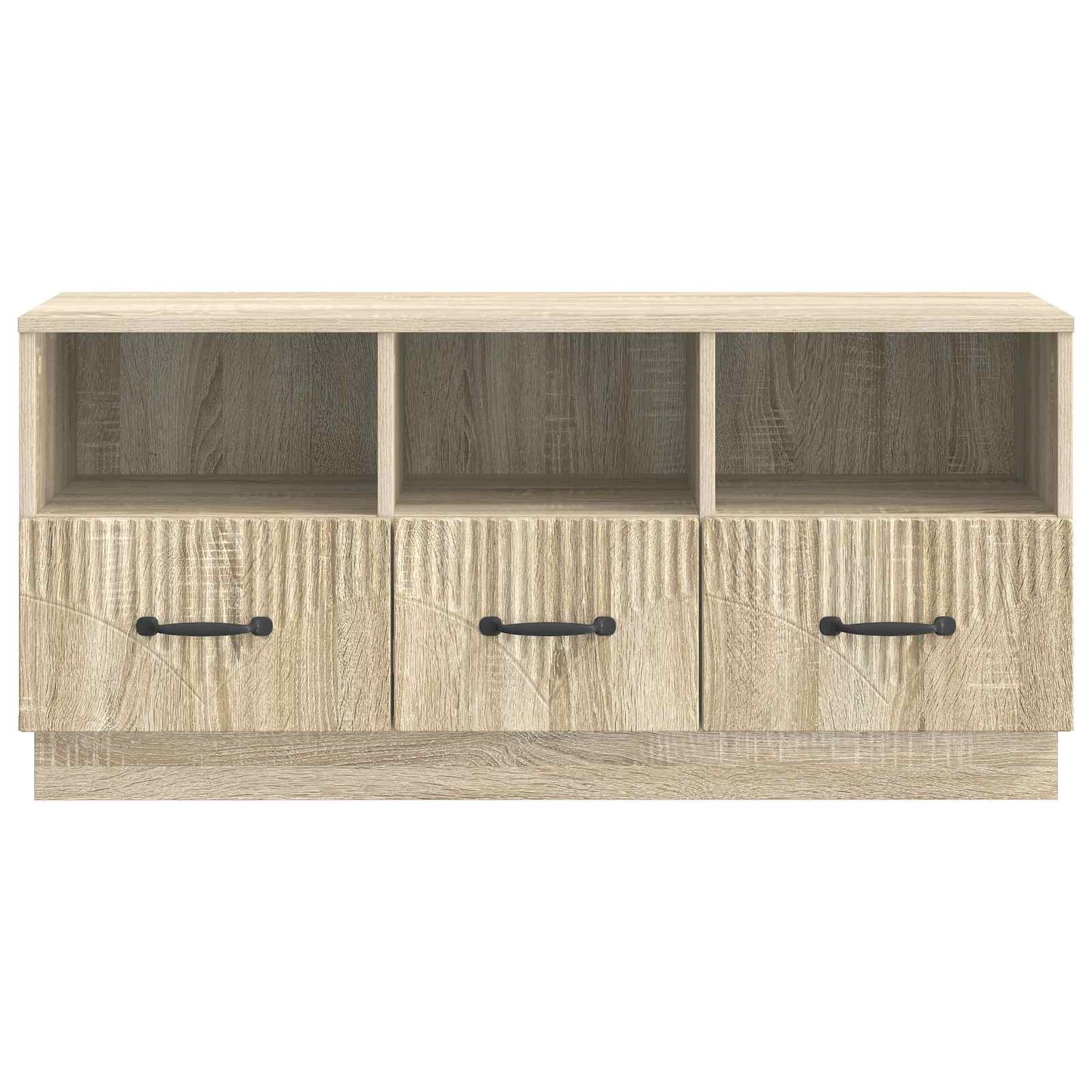 Televizní Skříň Dub Sonoma 102 X 34,5 X 47 Cm Kompozitní Dřevo