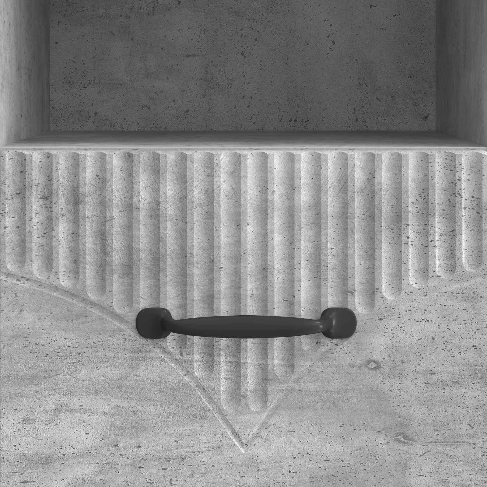 Televizní Skříň Se Zásuvkou Betonově Šedá 102 X 34,5 X 47 Cm
