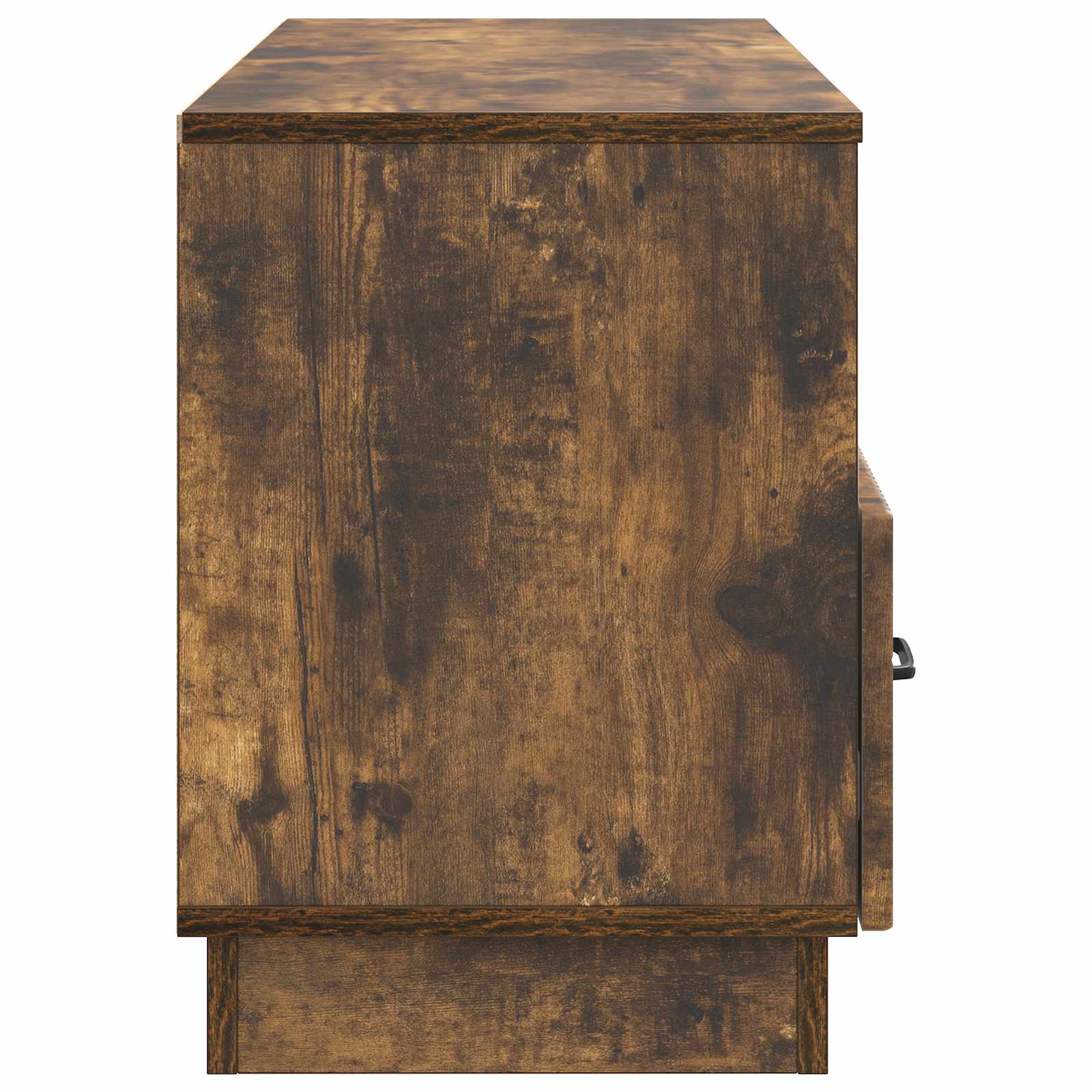 Televizní Skříň Kouřový Dub 102 X 34,5 X 47 Cm Kompozitní Dřevo