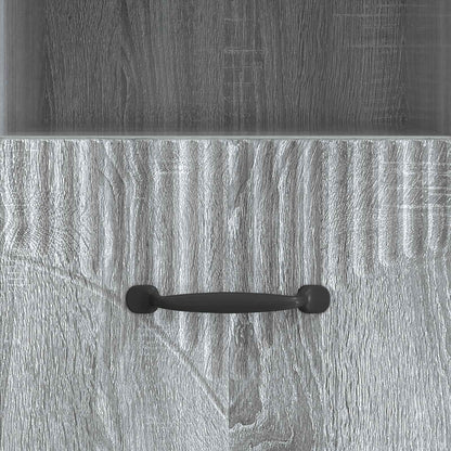 Televizní Skříň Šedá Sonoma 102 X 34,5 X 47 Cm Kompozitní Dřevo