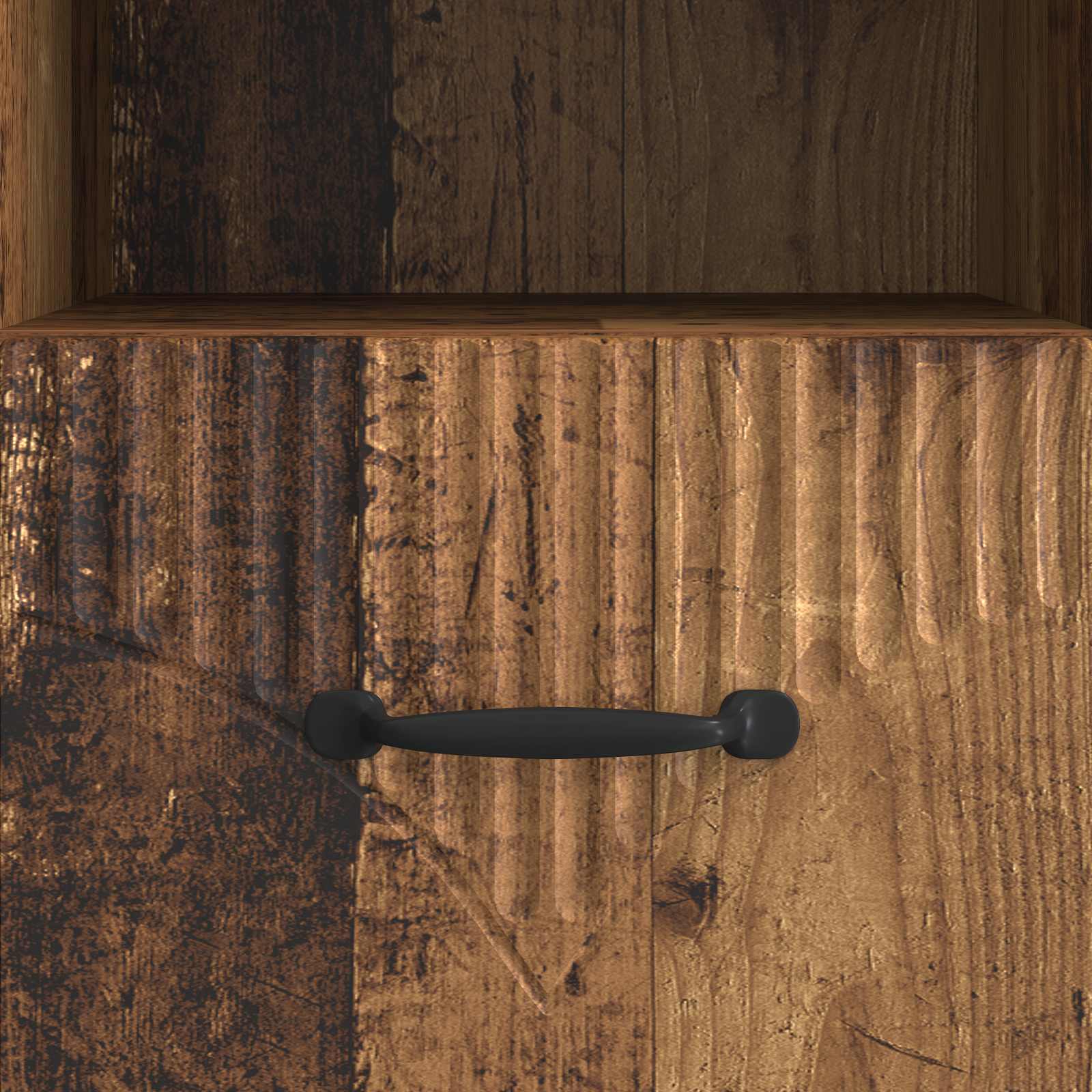 Televizní Skříň Staré Dřevo 102 X 34,5 X 47 Cm Kompozitní Dřevo