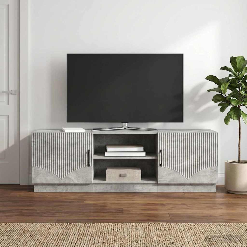 Televizní Skříň Betonově Šedá 150 X 31 X 47 Cm Kompozitní Dřevo