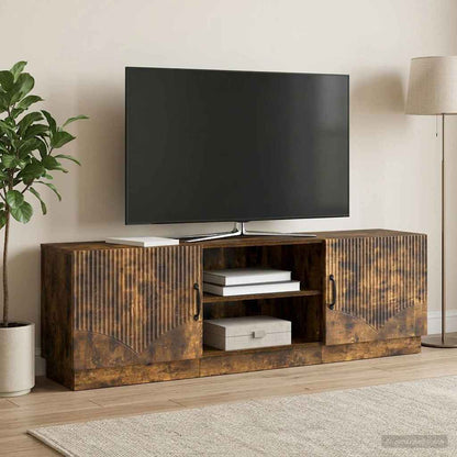 Televizní Skříň Kouřový Dub 150 X 31 X 47 Cm Kompozitní Dřevo