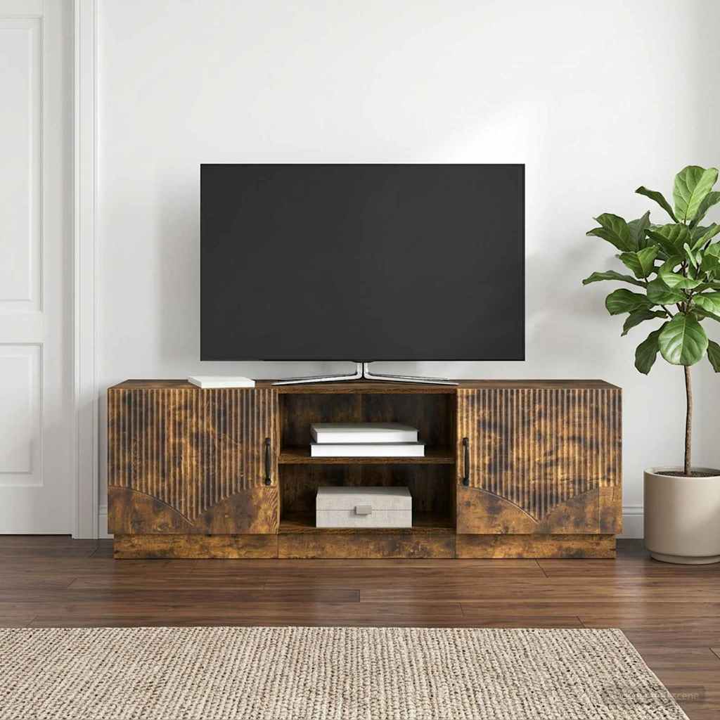 Televizní Skříň Kouřový Dub 150 X 31 X 47 Cm Kompozitní Dřevo