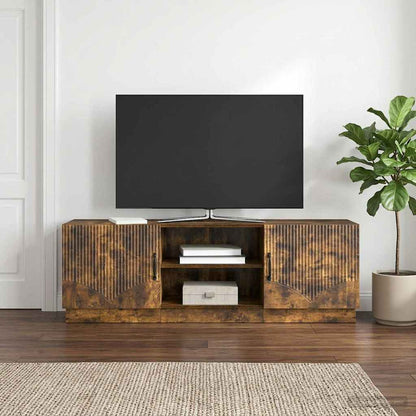 Televizní Skříň Kouřový Dub 150 X 31 X 47 Cm Kompozitní Dřevo