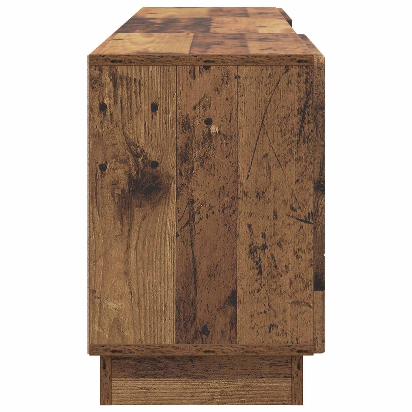 Televizní Skříň Staré Dřevo 150 X 31 X 47 Cm Kompozitní Dřevo