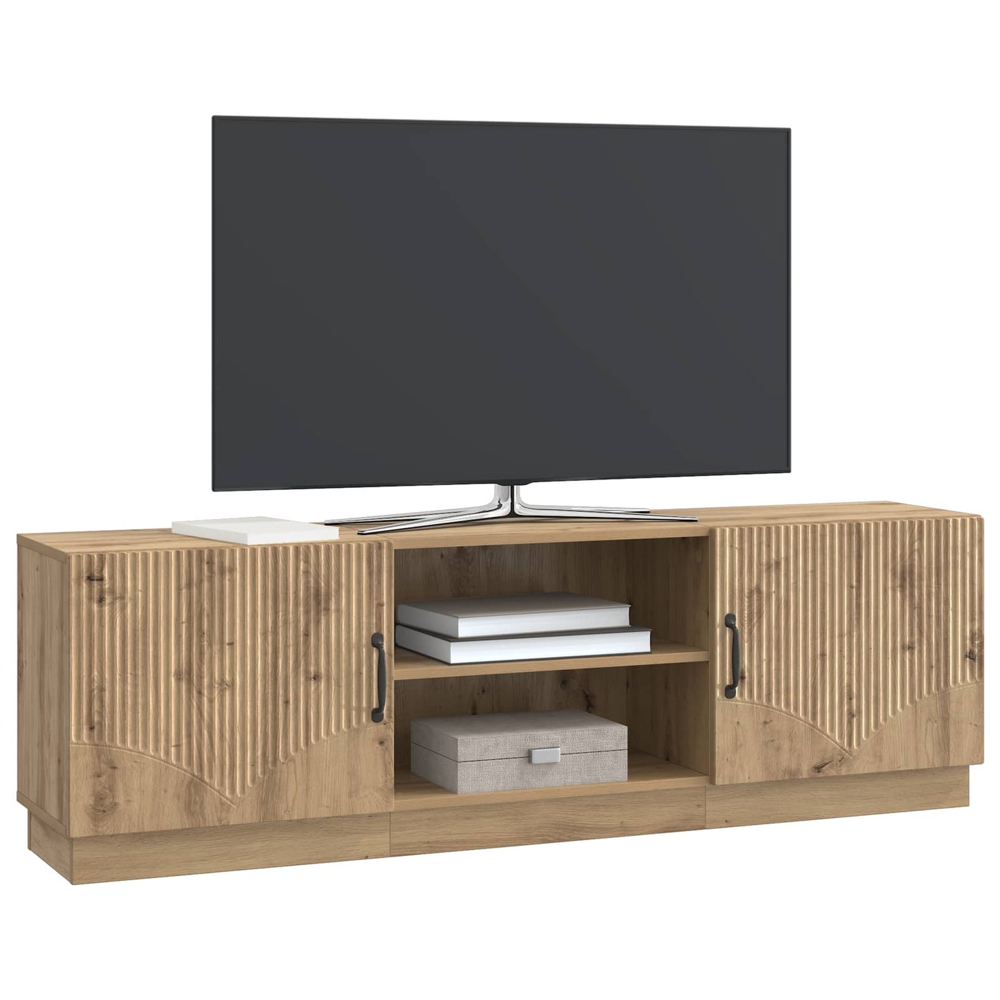 Televizní Skříň 150 X 31 X 47 Cm Dub Artisan Kompozitní Dřevo
