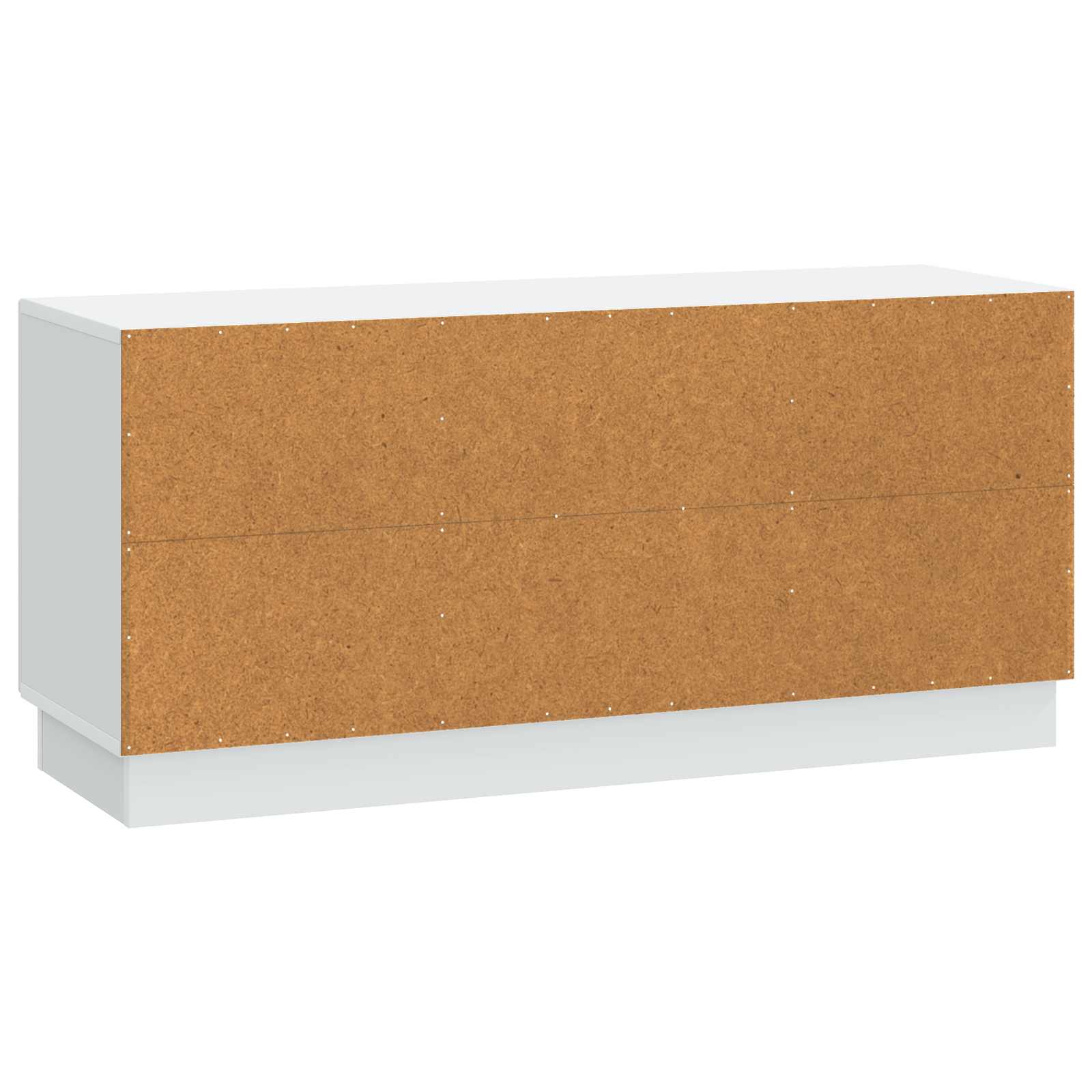 Televizní Skříň Bílá 102 X 34,5 X 47 Cm Kompozitní Dřevo