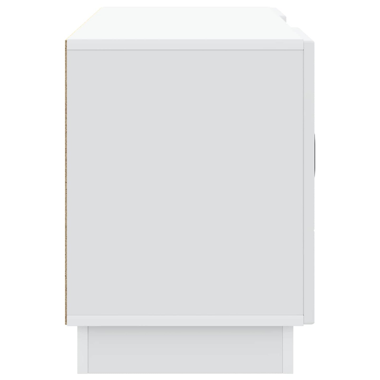 Televizní Skříň Bílá 102 X 34,5 X 47 Cm Kompozitní Dřevo