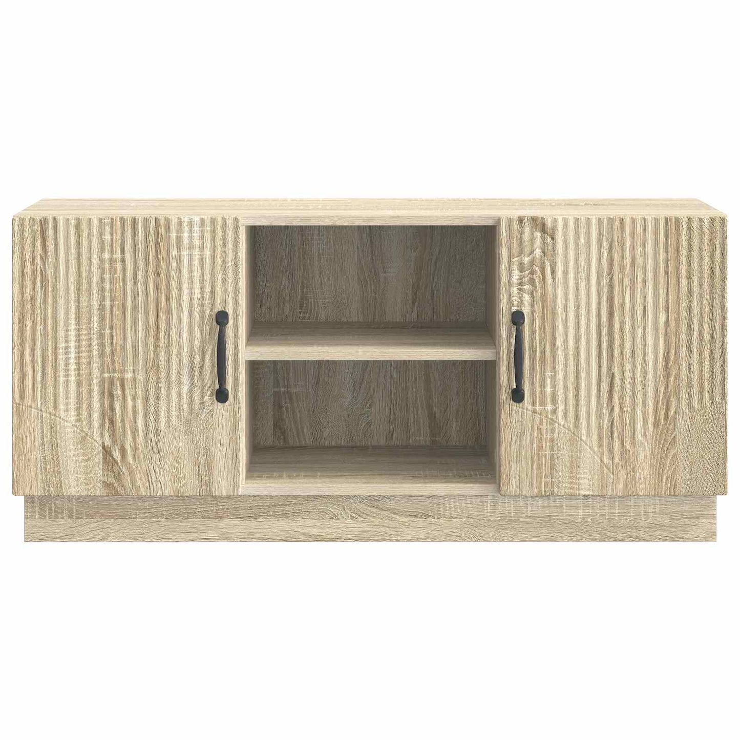 Televizní Skříň Dub Sonoma 102 X 34,5 X 47 Cm Kompozitní Dřevo