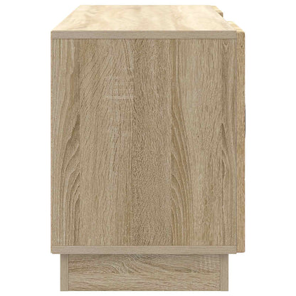 Televizní Skříň Dub Sonoma 102 X 34,5 X 47 Cm Kompozitní Dřevo