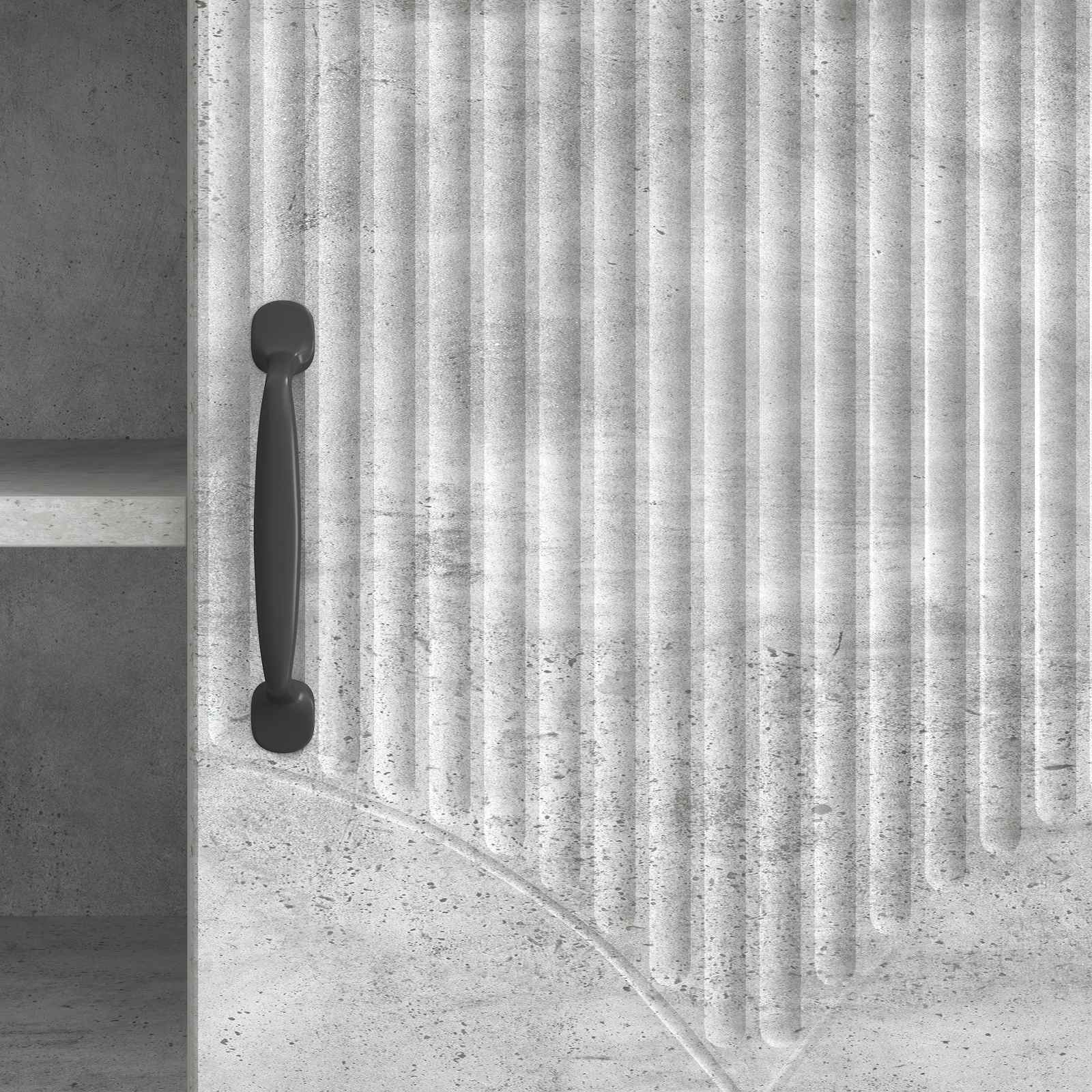 Televizní Skříň Betonově Šedá 102 X 34,5 X 47 Cm