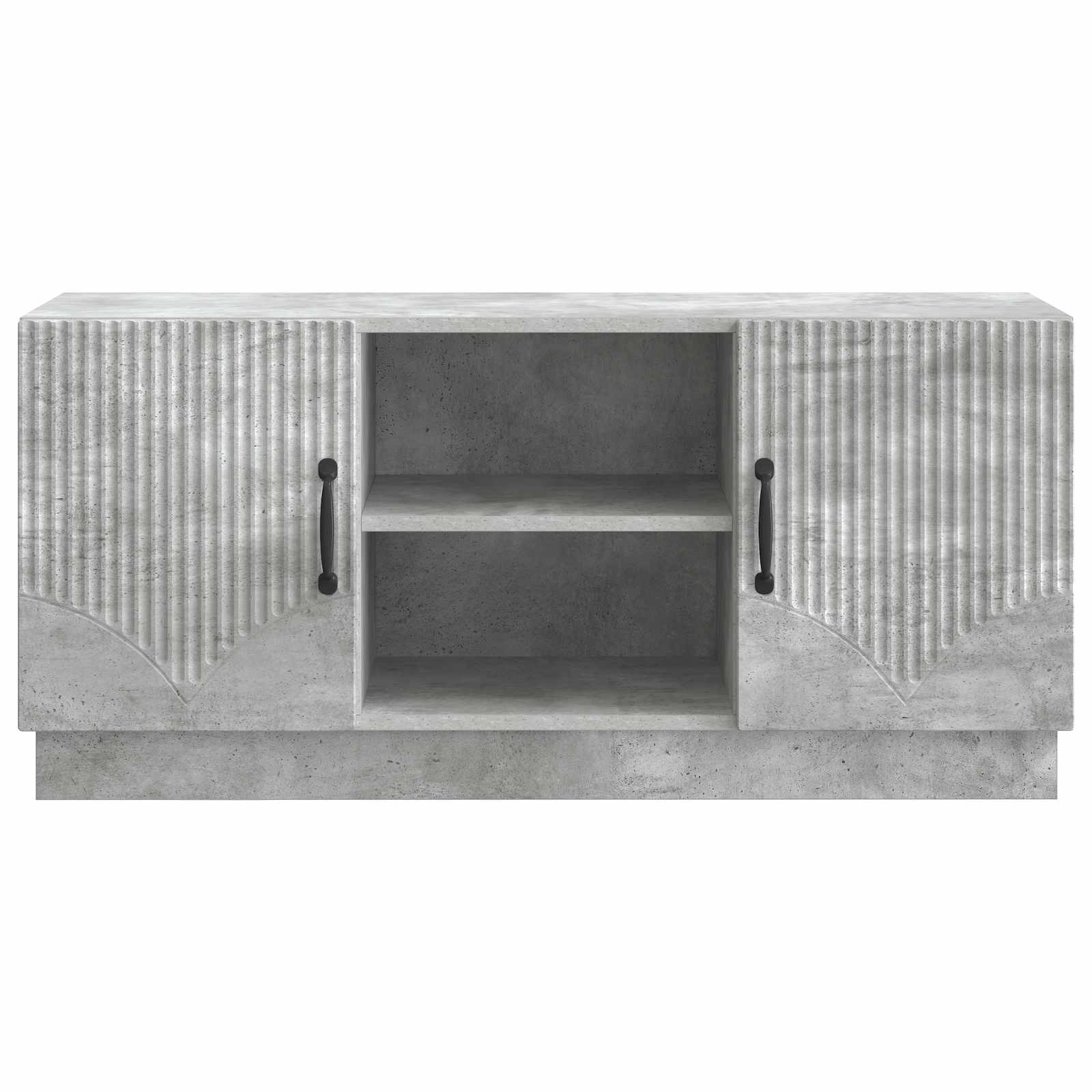 Televizní Skříň Betonově Šedá 102 X 34,5 X 47 Cm