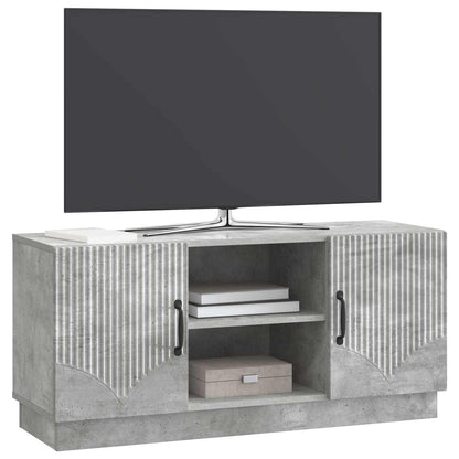 Televizní Skříň Betonově Šedá 102 X 34,5 X 47 Cm