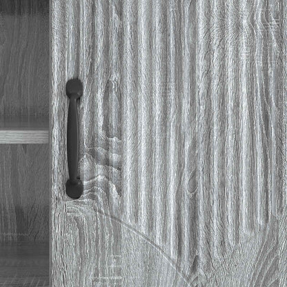 Televizní Skříň Šedá Sonoma 102 X 34,5 X 47 Cm Kompozitní Dřevo