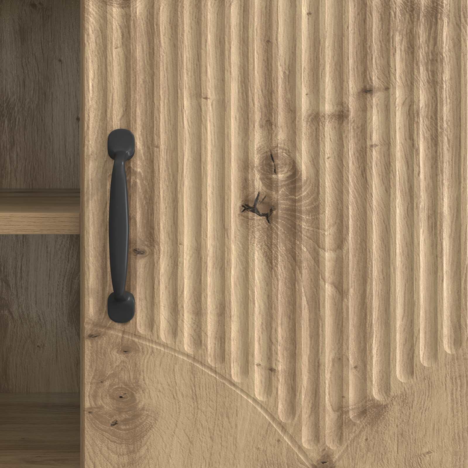 Televizní Skříň 102 X 34,5 X 47 Cm Dub Artisan Kompozitní Dřevo