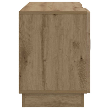 Televizní Skříň 102 X 34,5 X 47 Cm Dub Artisan Kompozitní Dřevo