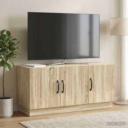 Televizní Skříň Dub Sonoma 99 X 34,5 X 47 Cm Kompozitní Dřevo