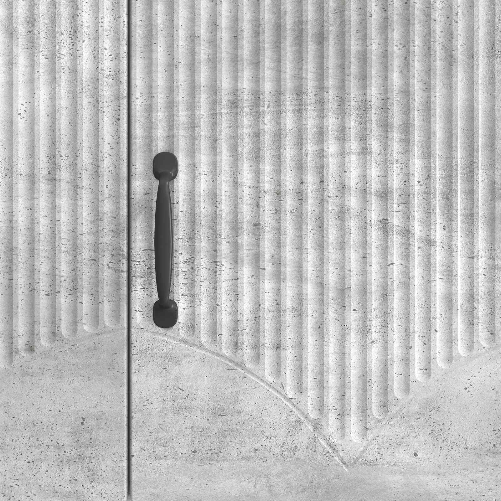 Televizní Skříň Betonově Šedá 99 X 34,5 X 47 Cm