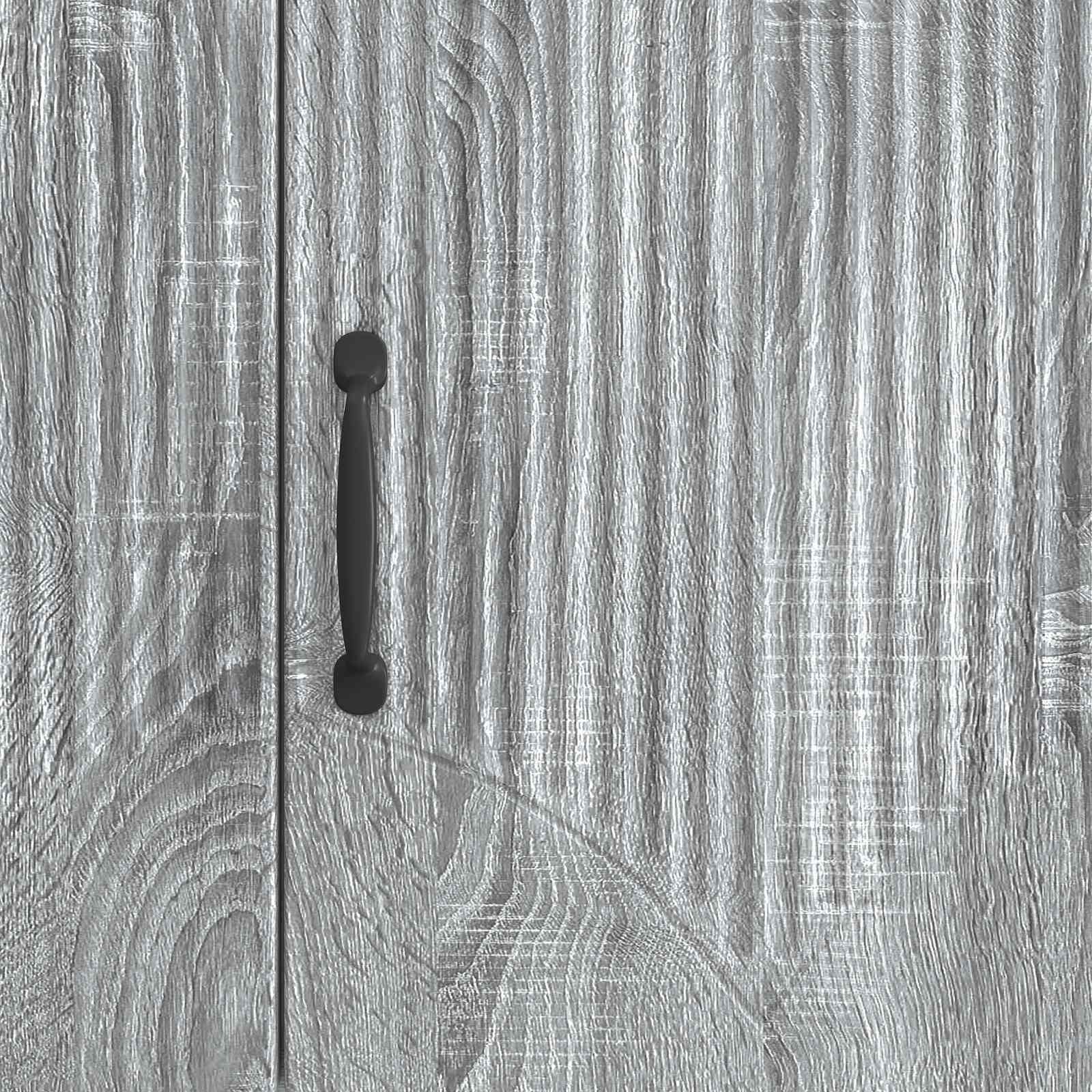 Televizní Skříň Šedá Sonoma 99 X 34,5 X 47 Cm Kompozitní Dřevo