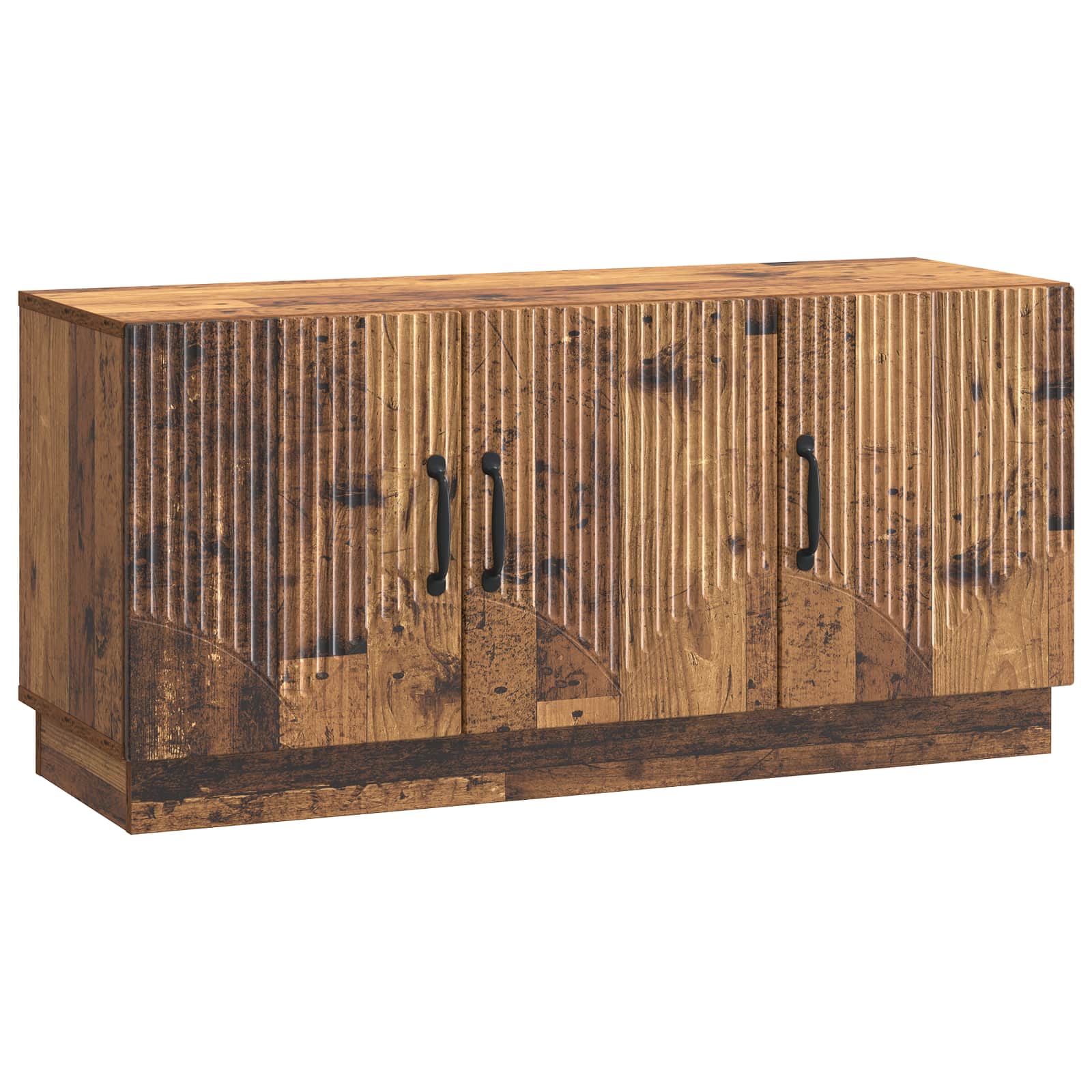 Televizní Skříň Staré Dřevo 99 X 34,5 X 47 Cm Kompozitní Dřevo