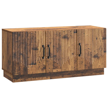 Televizní Skříň Staré Dřevo 99 X 34,5 X 47 Cm Kompozitní Dřevo