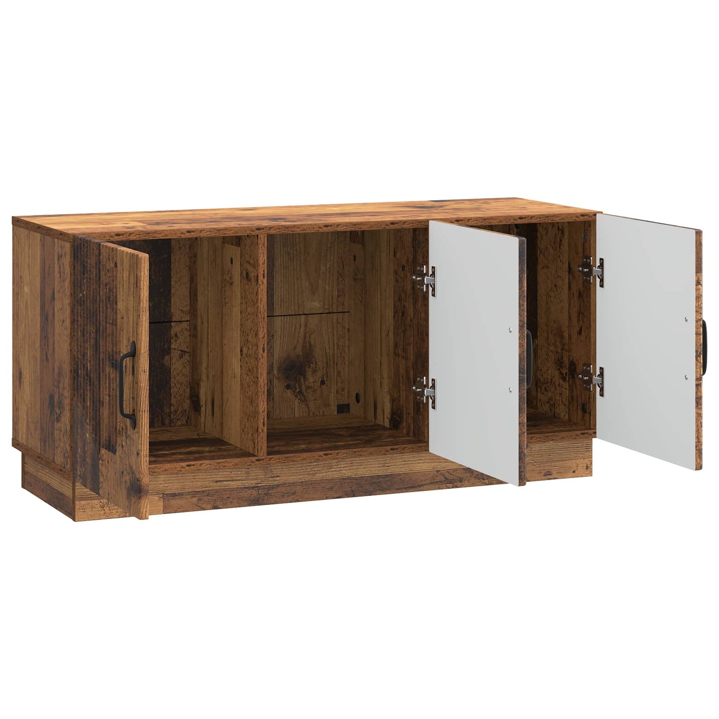 Televizní Skříň Staré Dřevo 99 X 34,5 X 47 Cm Kompozitní Dřevo
