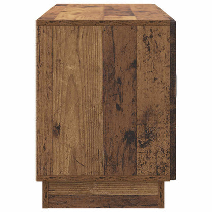 Televizní Skříň Staré Dřevo 99 X 34,5 X 47 Cm Kompozitní Dřevo