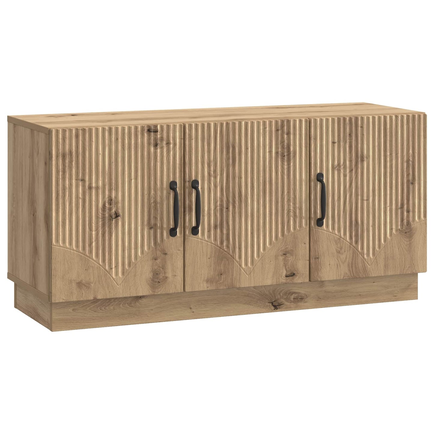 Televizní Skříň 99 X 34,5 X 47 Cm Dub Artisan Kompozitní Dřevo