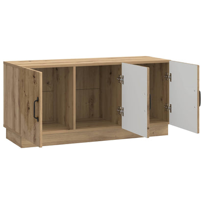 Televizní Skříň 99 X 34,5 X 47 Cm Dub Artisan Kompozitní Dřevo