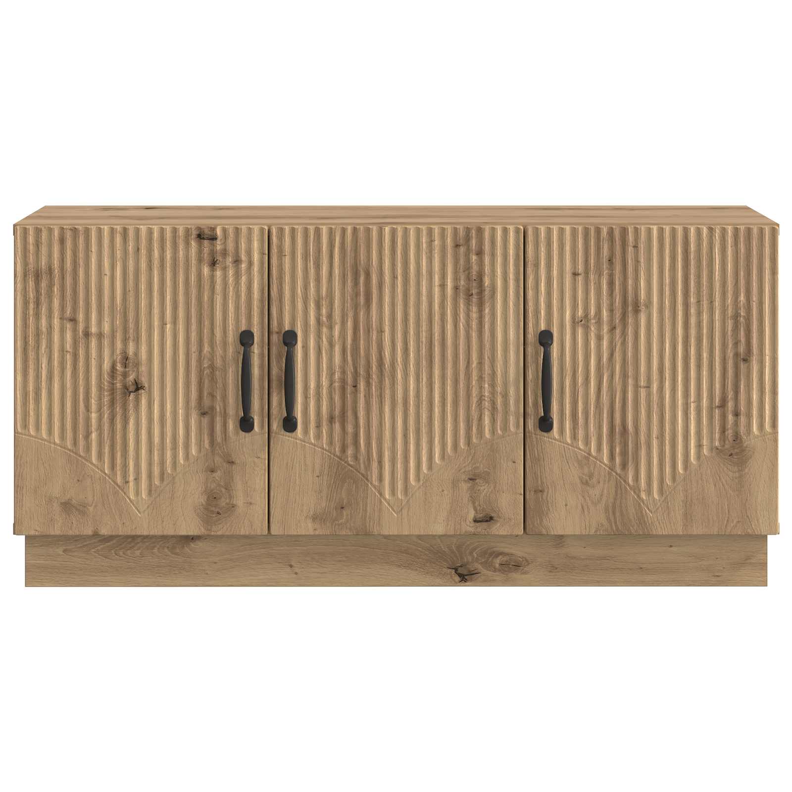 Televizní Skříň 99 X 34,5 X 47 Cm Dub Artisan Kompozitní Dřevo