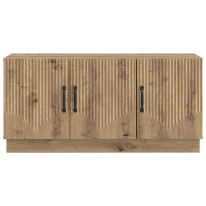 Televizní Skříň 99 X 34,5 X 47 Cm Dub Artisan Kompozitní Dřevo