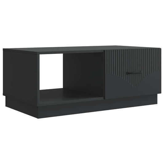 Konferenční Stolek Černá 90 X 50 X 37 Cm Kompozitní Dřevo