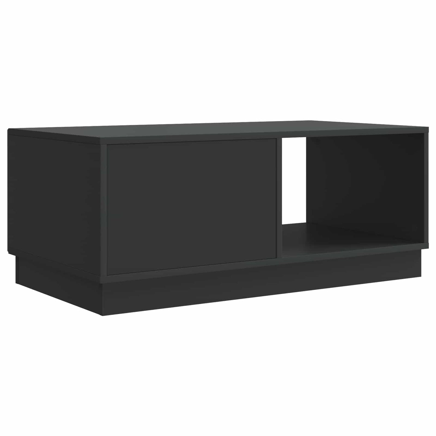 Konferenční Stolek Černá 90 X 50 X 37 Cm Kompozitní Dřevo