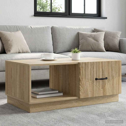 Konferenční Stolek Dub Sonoma 90 X 50 X 37 Cm Kompozitní Dřevo